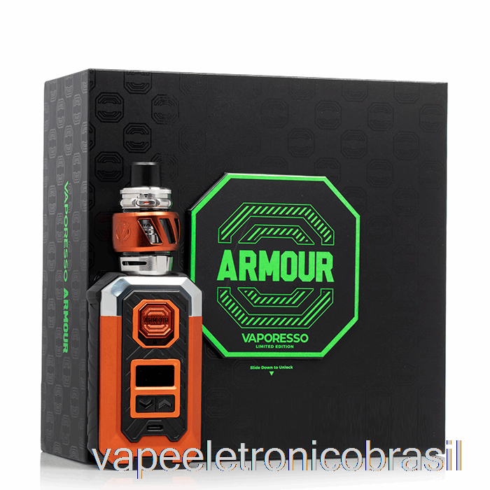 Vape Eletrônico Vaporesso Armor Max 220w Starter Kit Le Orange